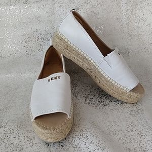 DKNY Platform Espadrilles